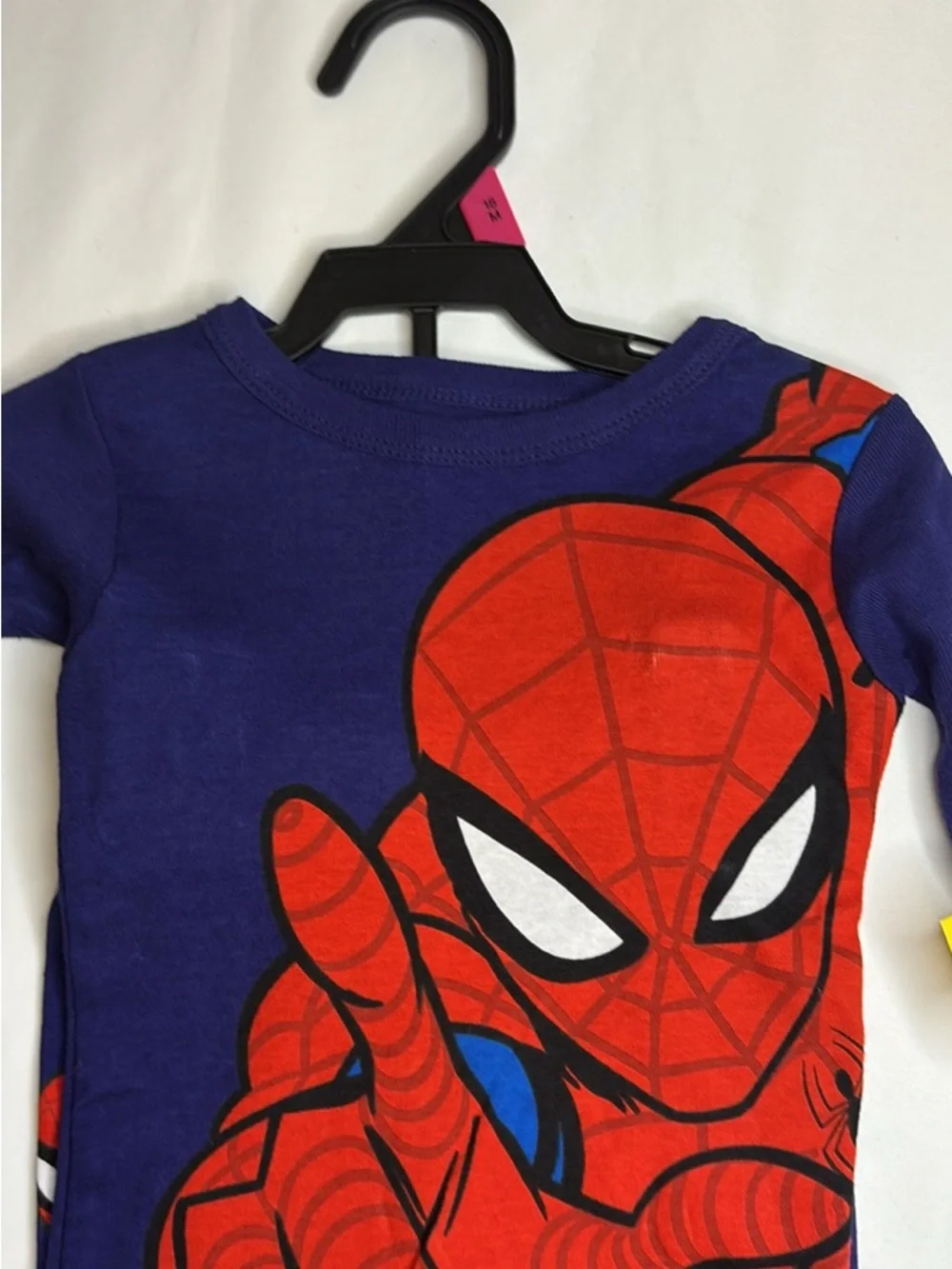 Marvel Spider-Man Red & Blue Kids Pajama Set - Picture 3 of 6